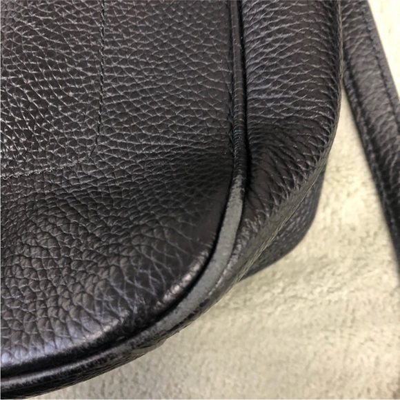 KATE SPADE PEBBLED BLACK LEATHER BAG WITH TASSEL♠️ - Picture 12 of 12